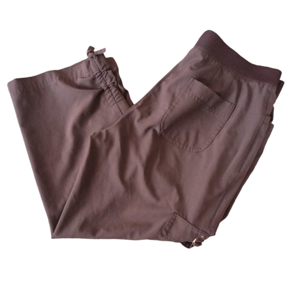Zenergy By Chico's Brown Hiking Capri Size 0 (US S/4)